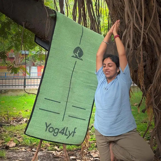 Alignment Design 8 MM Pastel Green Cotton Yoga Mat